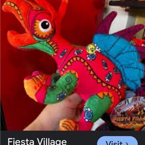 Colorful Dinosaur Plush Toy